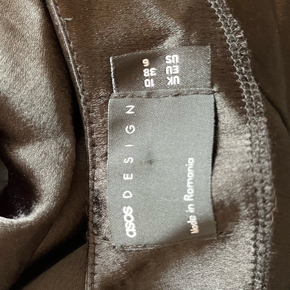 ASOS satin maxi dress in black (6) - Picture 7 of 7